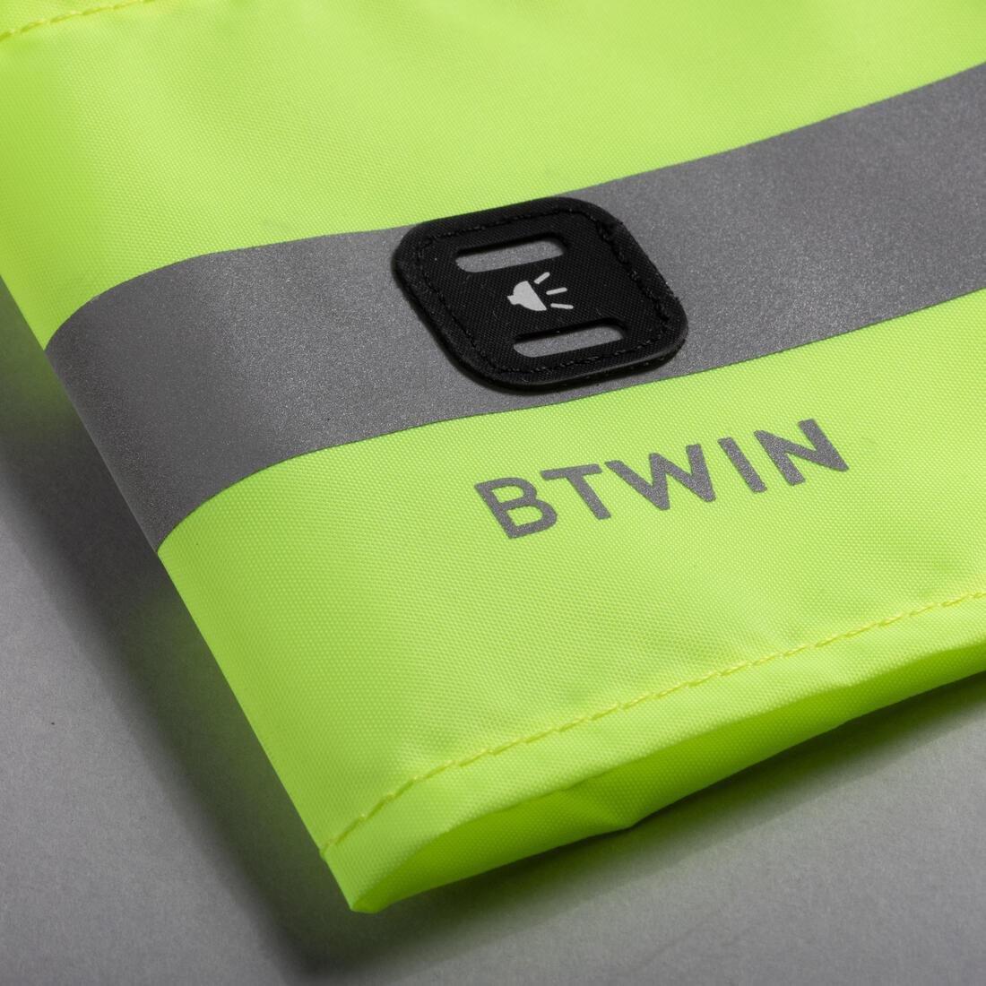 Day and Night Visibility Bag Band, Neon Yellow, No Color, medium
