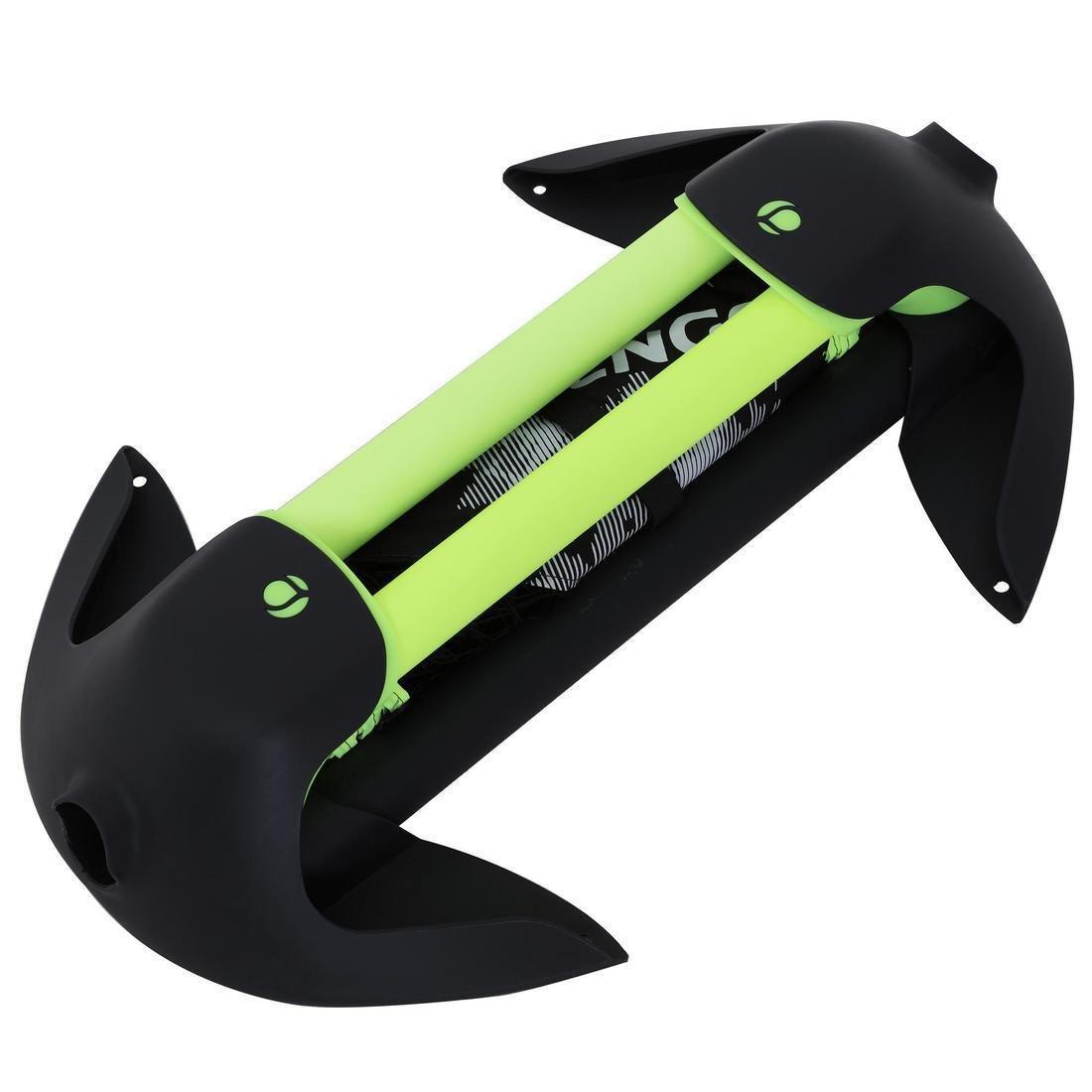 Outdoor Badminton Easy Net, Black, No Color, large image number 7