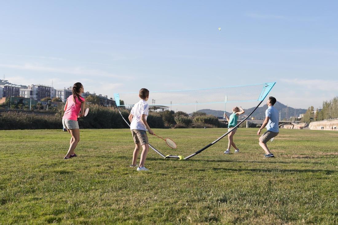 Outdoor Badminton Easy Net, Black, No Color, large image number 14