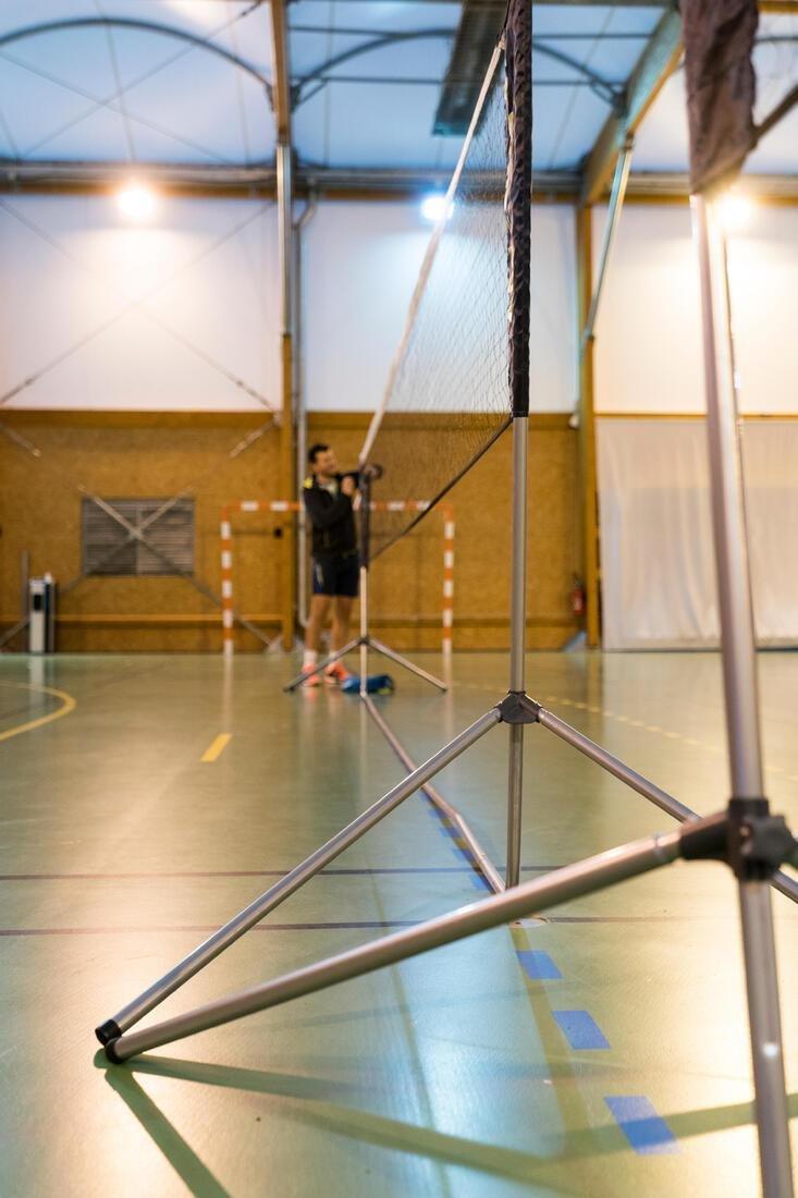 Badminton Net And Post With Official Dimension, No Color, large image number 7