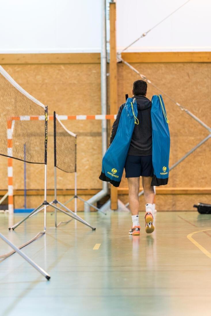 Badminton Net And Post With Official Dimension, No Color, large image number 8