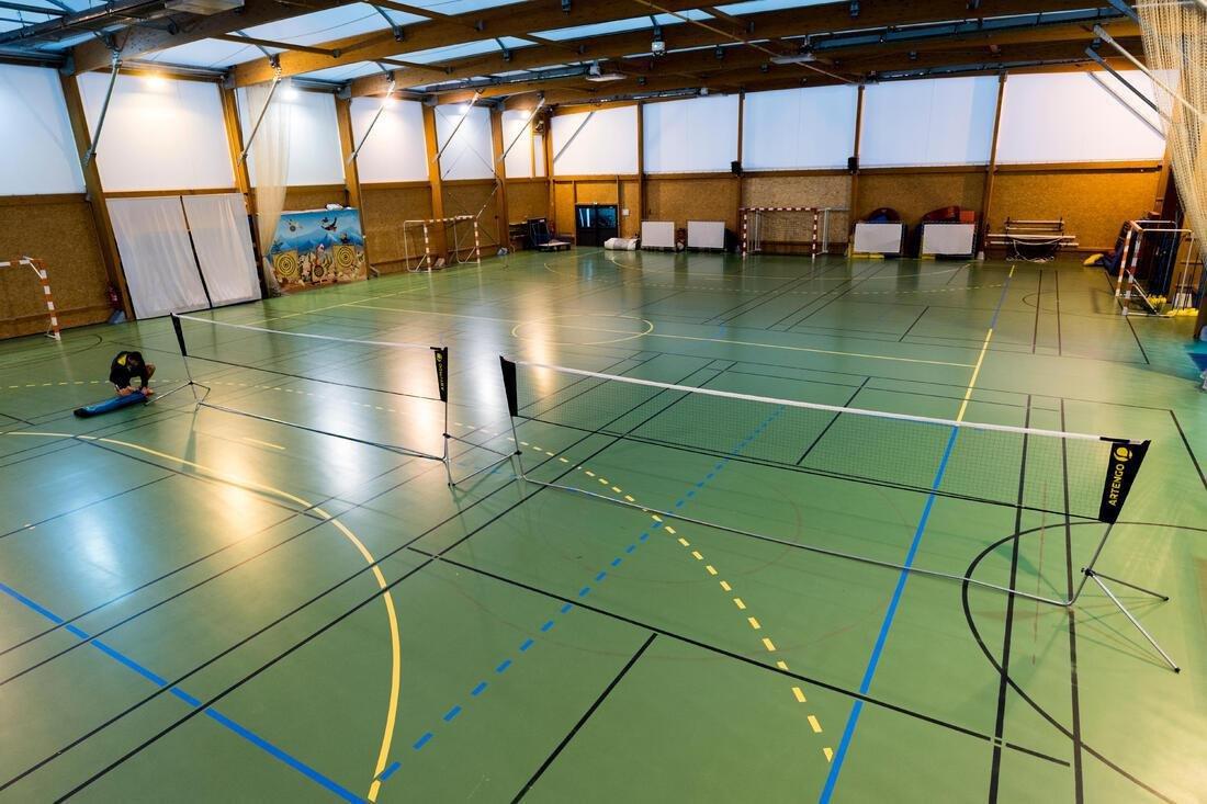 Badminton Net And Post With Official Dimension, No Color, large image number 10