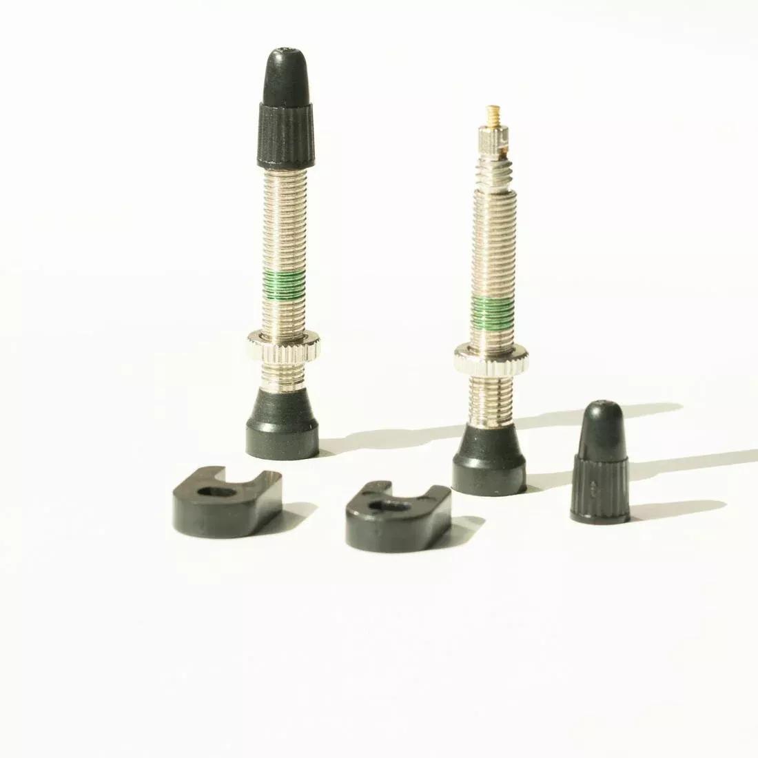 Tubeless Tyre Valves (Two-Pack), Black, No Color, large image number 0