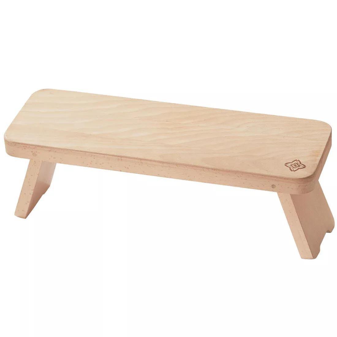 Eco-Friendly Yoga/Meditation Bench, Beech, No Color, large image number 0