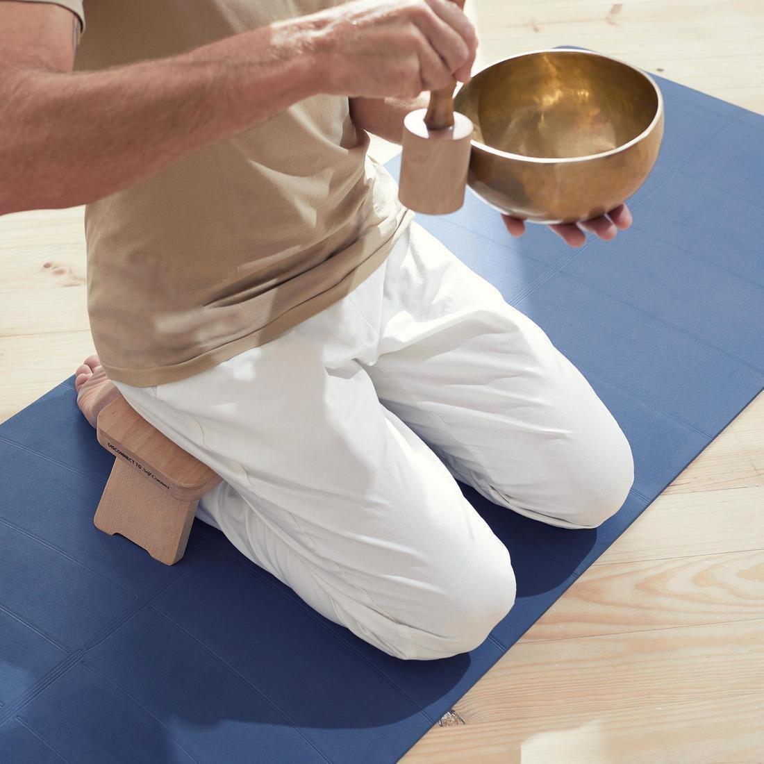 Eco-Friendly Yoga/Meditation Bench, Beech, No Color, large image number 2