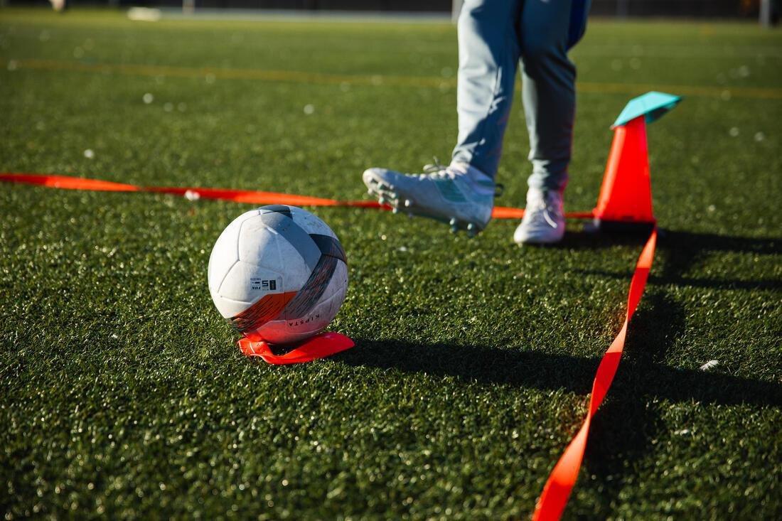 Set Of 10 Flat Training Discs - Orange, No Color, large image number 6