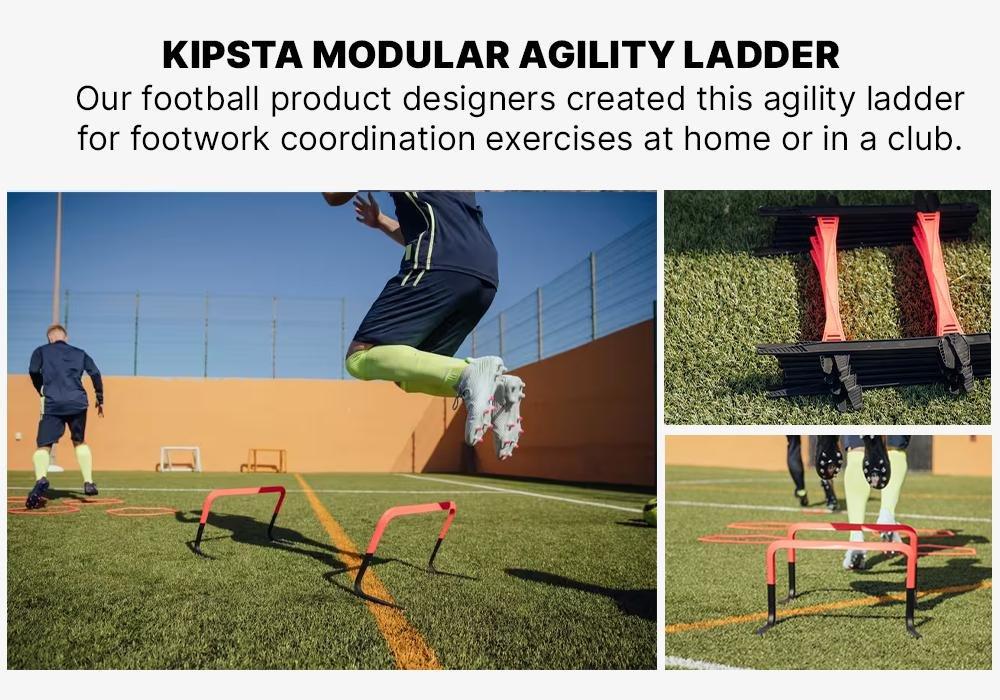 Modular Agility Ladder, Orange, No Color, medium