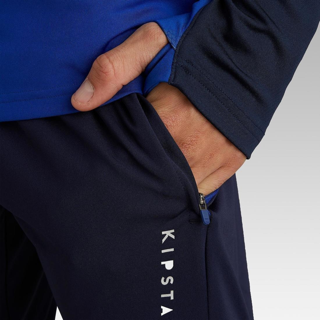 Adult Football Bottoms T500, Black, , large image number 10