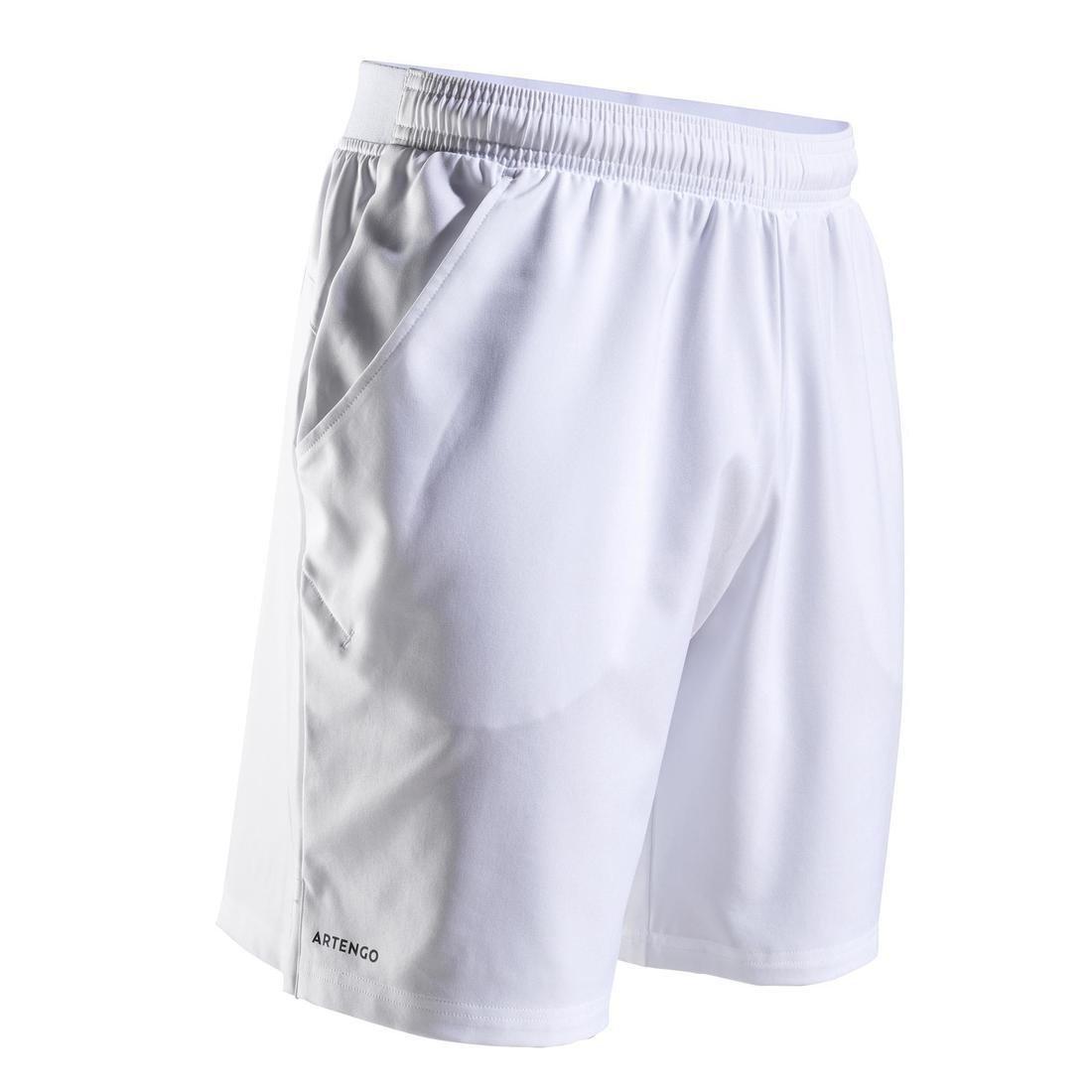 Mens Tennis Shorts Tsh500 Dry, Navy Blue, , large image number 10
