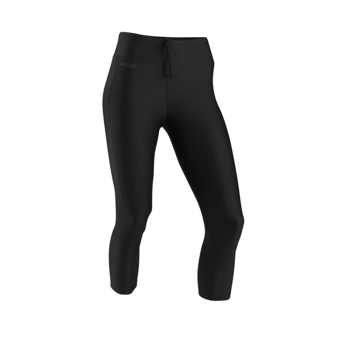 Decathlon Kalenji Warm Men's Running Tights W30 L31 Black 