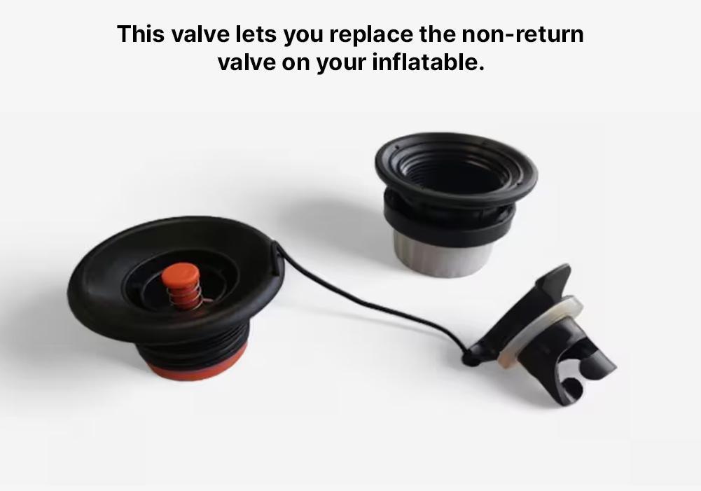 Inflatable Stand-Up Paddle Board High Pressure Valve, Black, No Color, medium