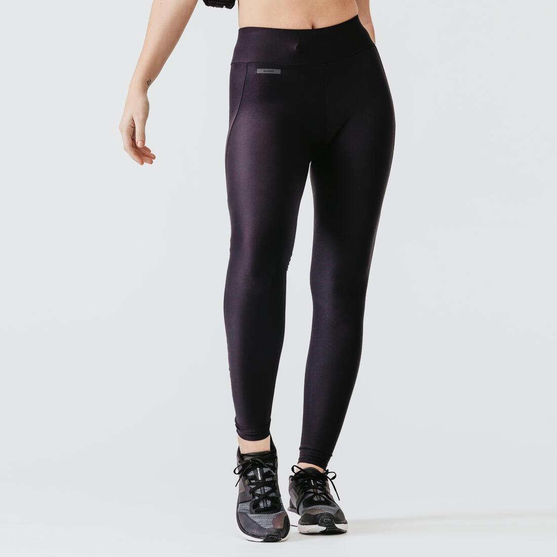 KALENJI Run Dry Running Leggings, Black