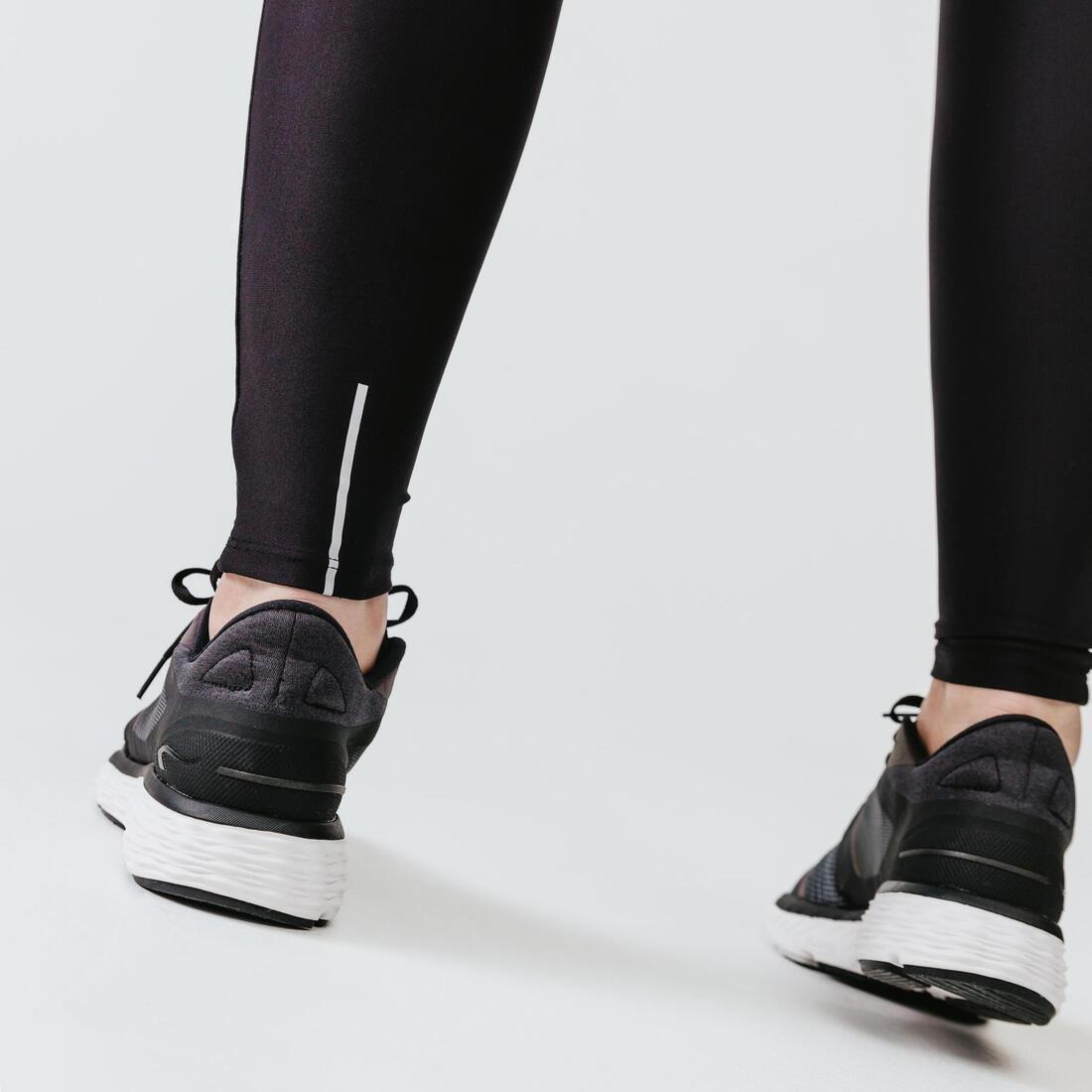 KALENJI - Run Dry  Running Leggings, Black