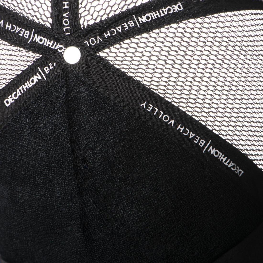 Adult Beach Volleyball Cap Bvc500, Blue, No Color, large image number 4