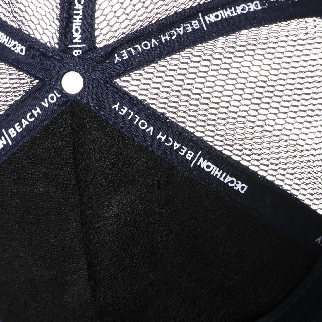Adult Beach Volleyball Cap BVC500 -Blue, No Color, large image number 4