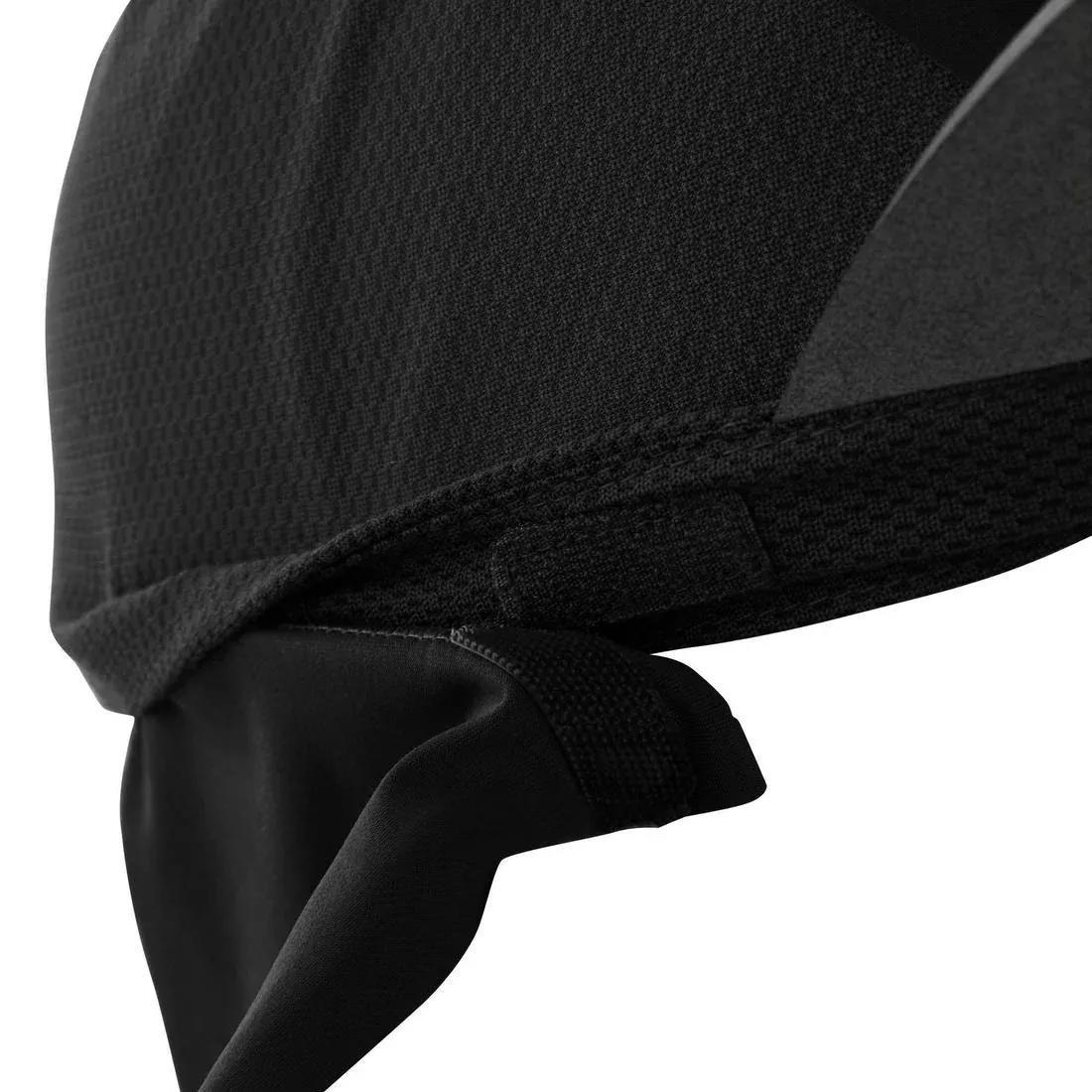BLACK Unisex Trail Running Cap - Kiprun Flexible Desert Cap, No Color, large image number 5