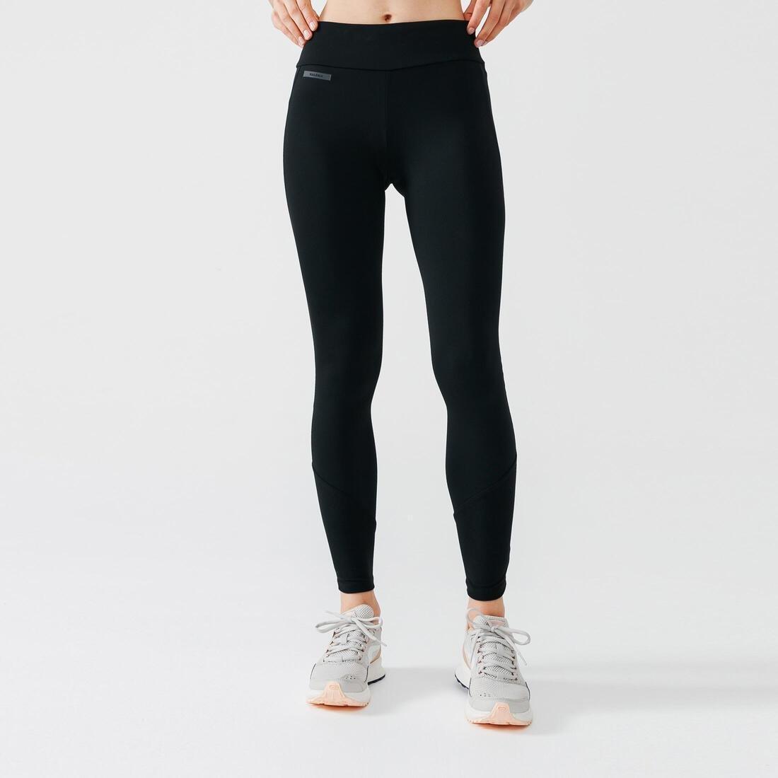 Women Run Warm Running Tights, Black, , large image number 0