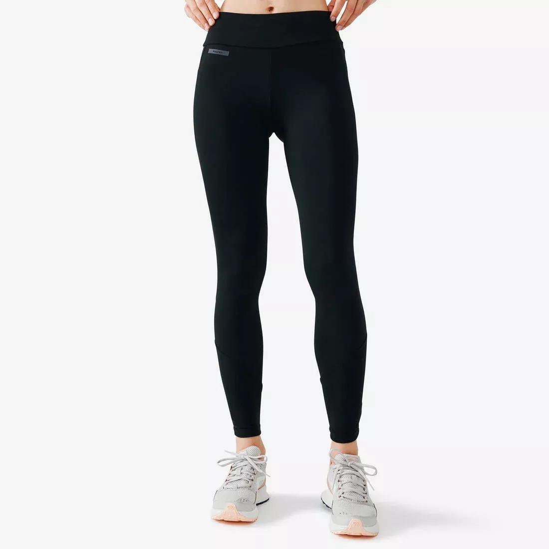 Women Run Warm Running Tights, Black, 5401_000, medium