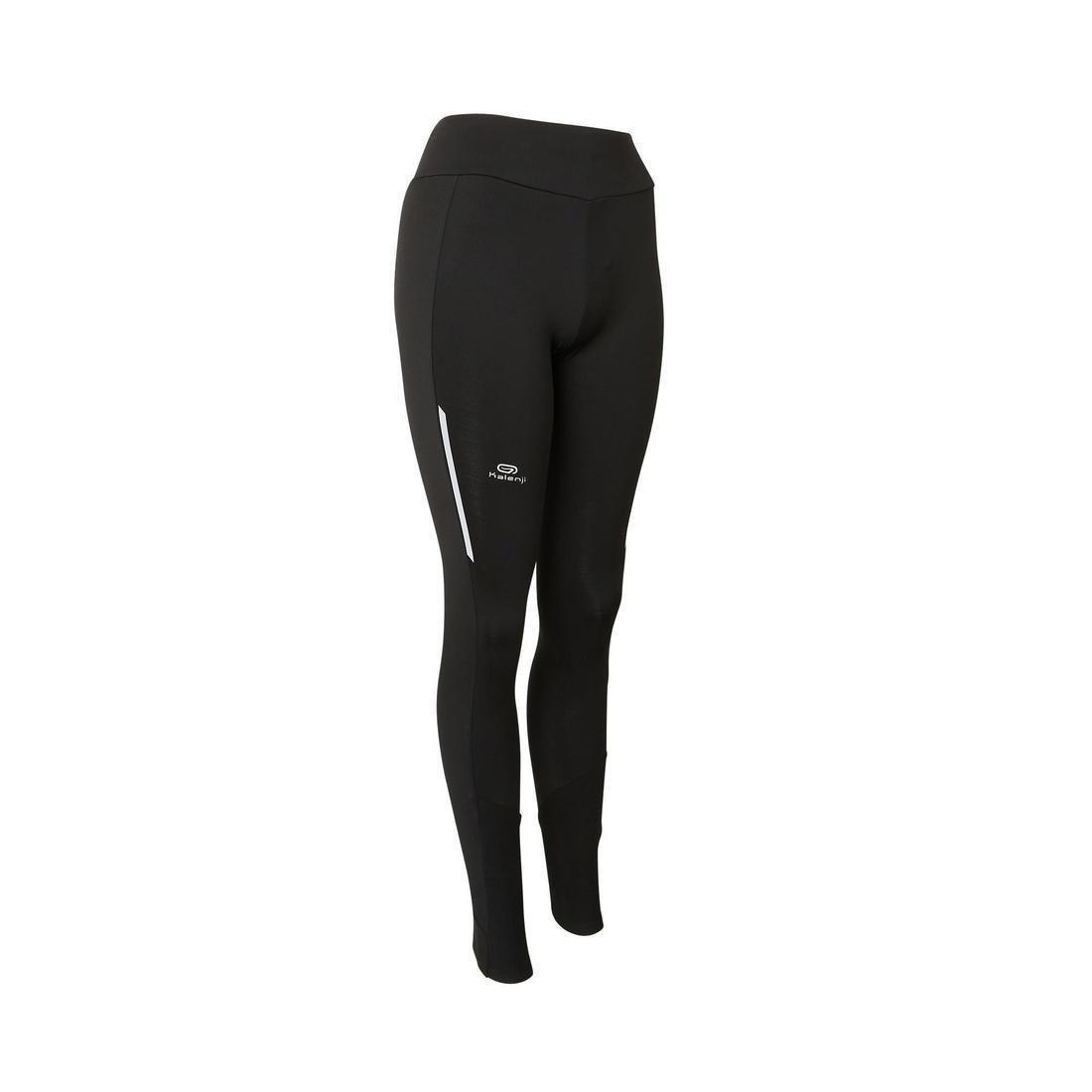 Women Run Warm Running Tights, Black, , large image number 3