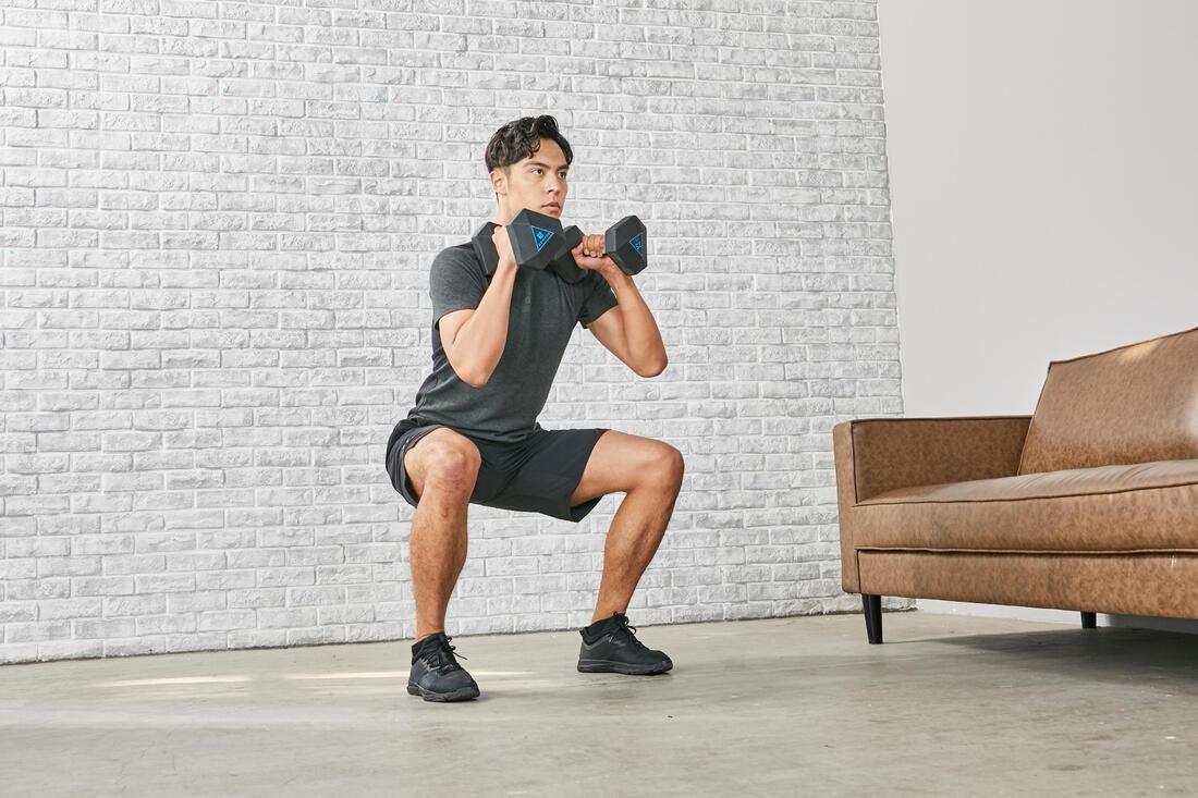 Hex Dumbbell, Black, , large image number 7