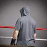 OUTSHOCK - Mens Boxing Hoodie100 , Carbon Grey