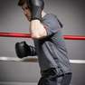 OUTSHOCK - Mens Boxing Hoodie100 , Carbon Grey