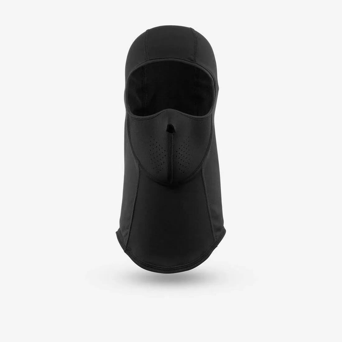 Adults Balaclava With Powder Mask, Black, No Color, medium