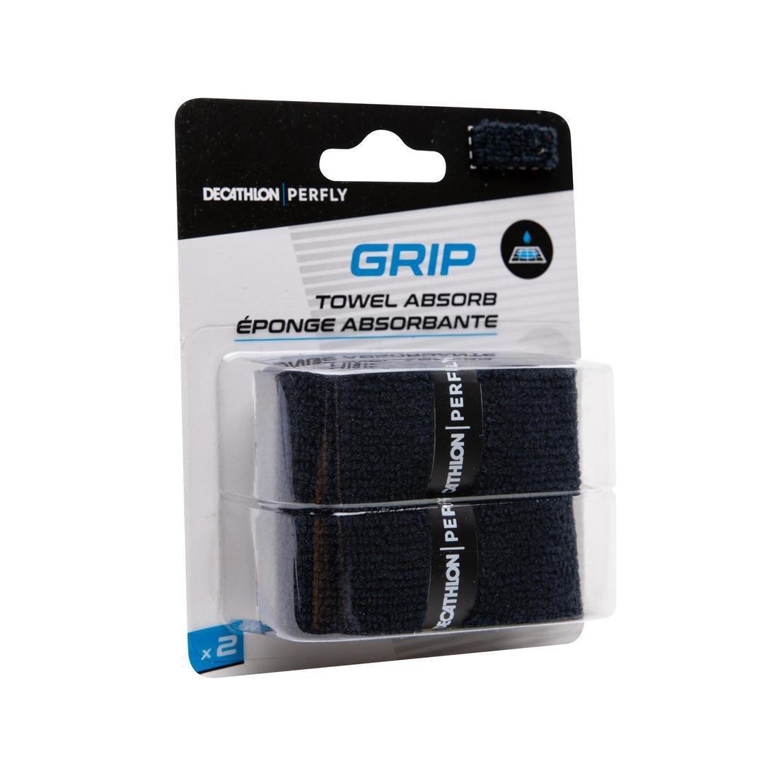 Badminton Towel Grip X 2, No Color, large image number 2