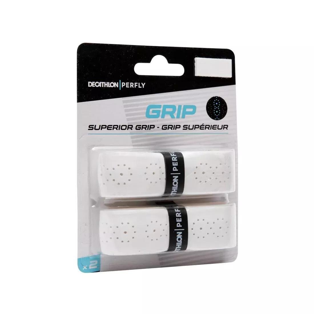 PERFLY - Badminton Superior Grip X 2-White