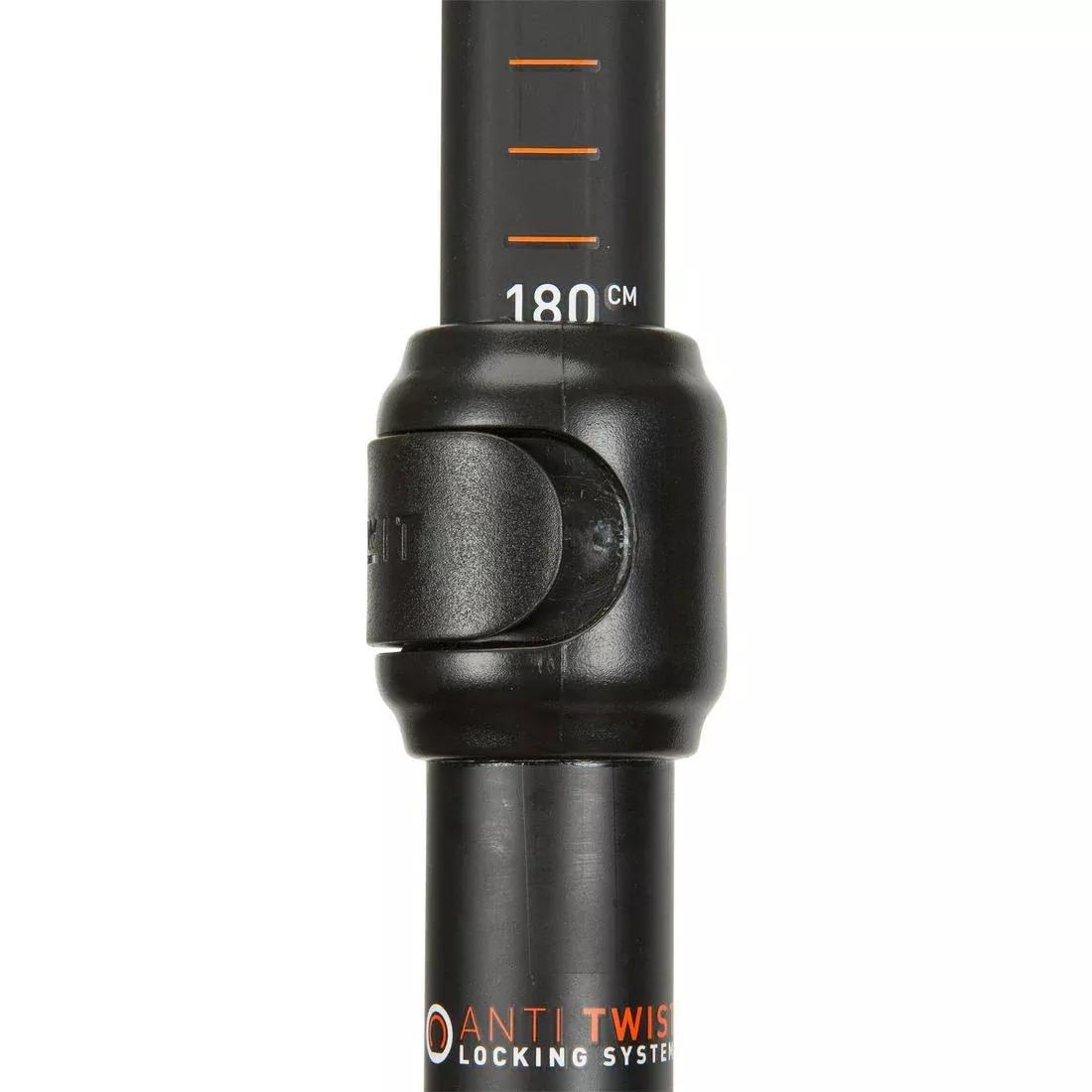 Fibre And Carbon Sup Paddle, Collapsible And Adjustable (170 -210 Cm), Orange, No Color, large image number 5