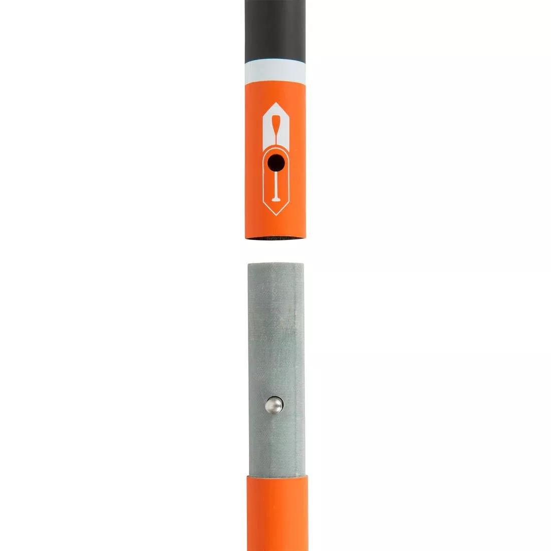 Fibre And Carbon Sup Paddle, Collapsible And Adjustable (170 -210 Cm), Orange, No Color, large image number 12