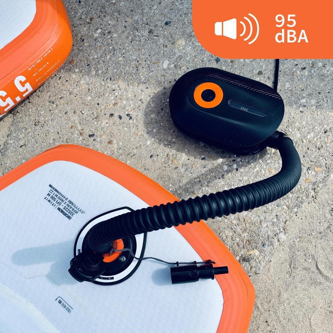 0-20 Psi 13.8 V 10 A Electric Pump (12 V Socket) For Sup Boards And Kayaks, Black, No Color, medium