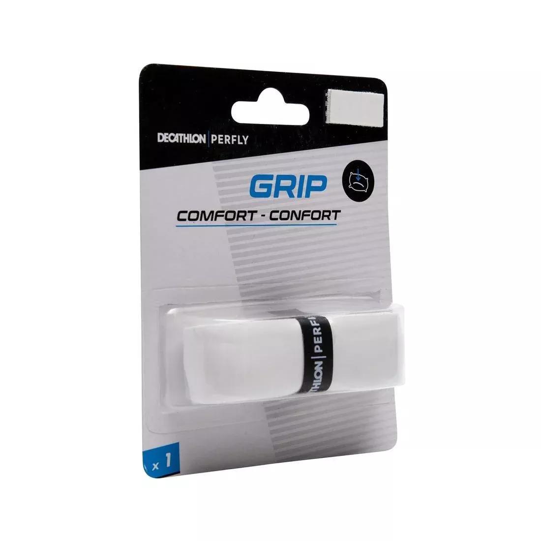 Comfort Badminton Grip Single-Pack-White, No Color, large image number 7
