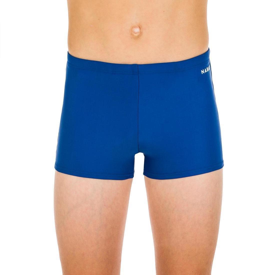 Boys' Swimming Boxer Basic 100, Deep Blue, , large image number 3