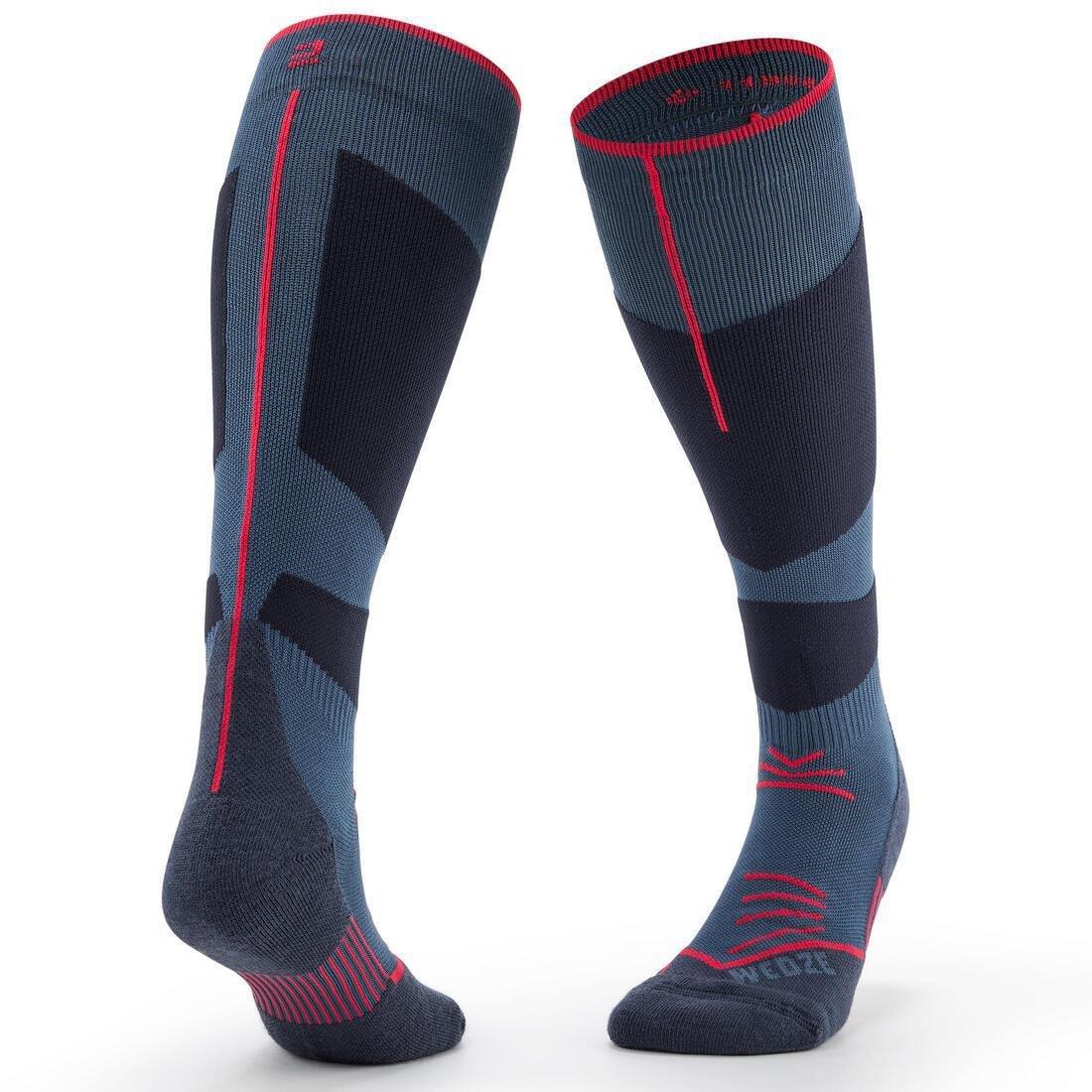 Ski Socks, Blue, , medium