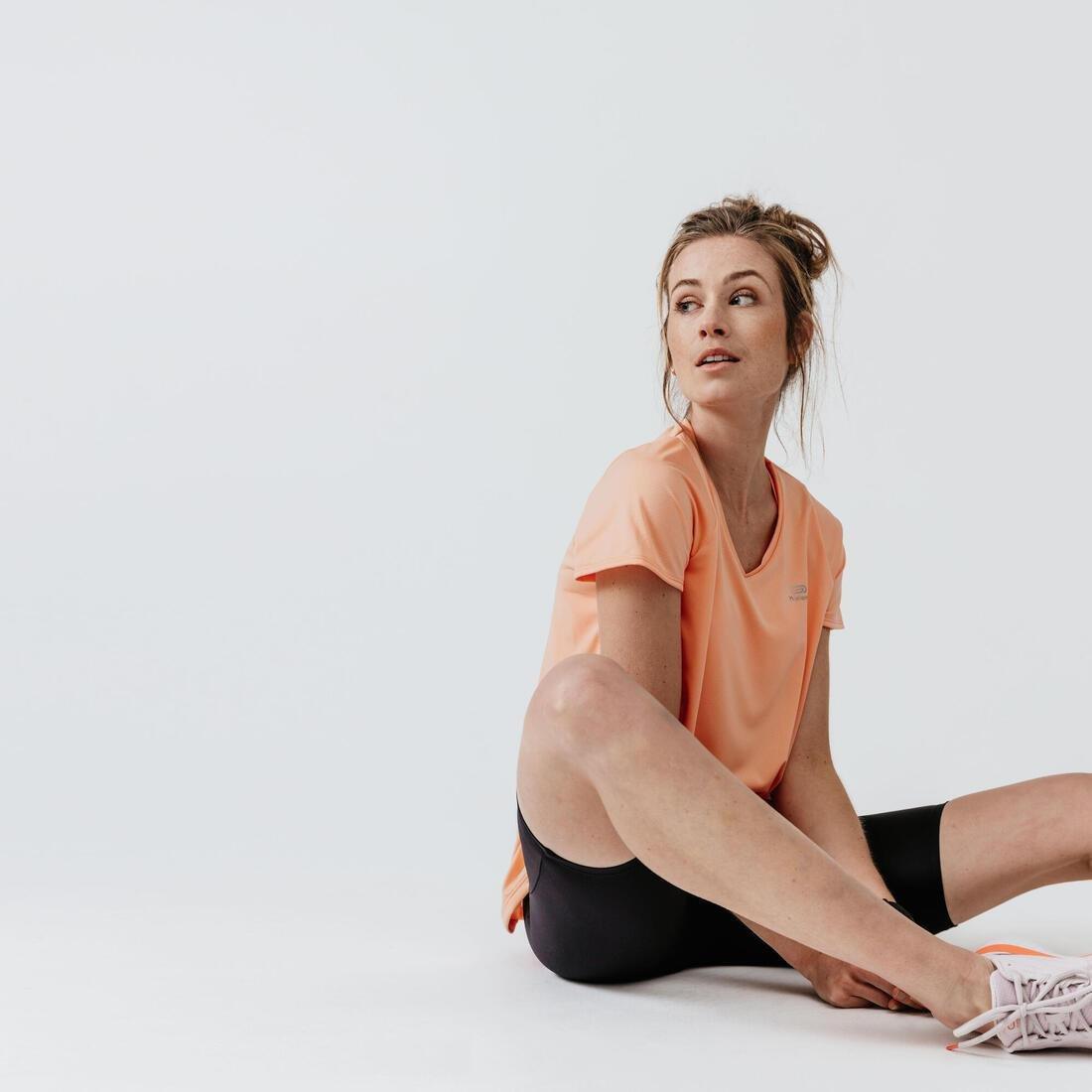 Run DryWomen's   Running Tight Shorts, Black, No Color, medium