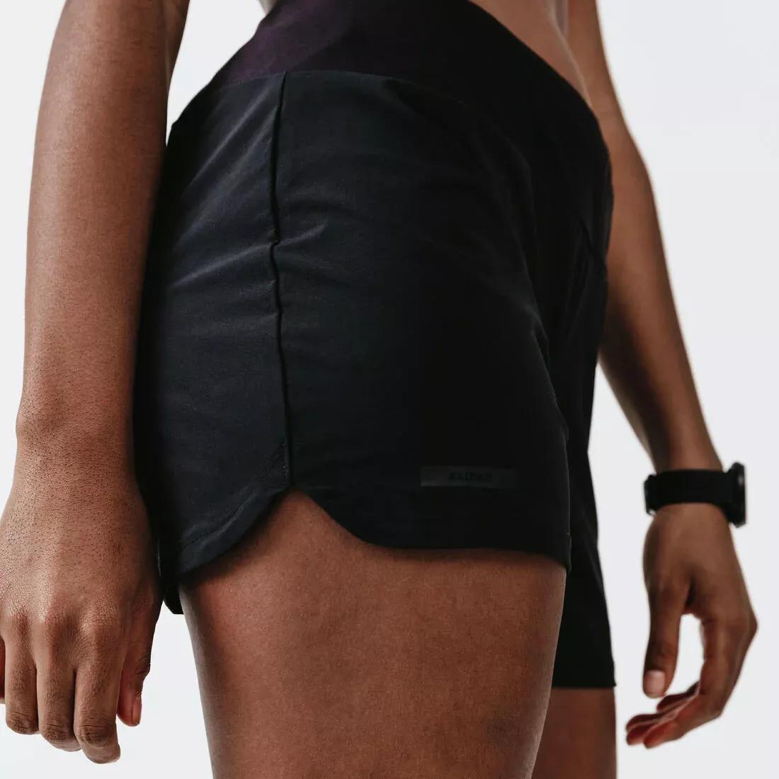 Women's Running Shorts Dry, Black, No Color, large image number 0