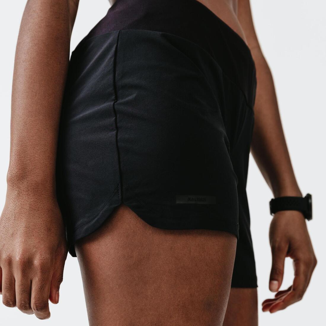 Women's Running Shorts Dry, Black, No Color, large image number 5