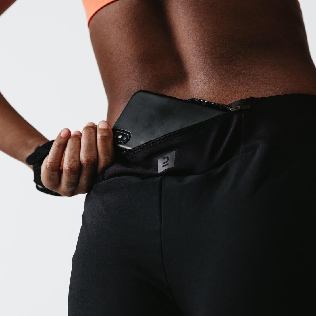 Women's Running Shorts Dry, Black, , large image number 7