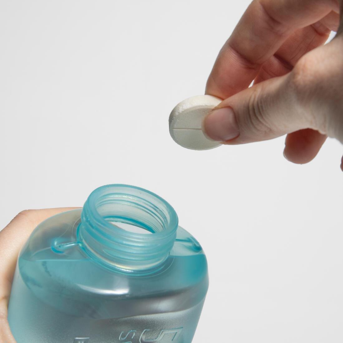 Trail Running Flexible Extruded Water Bottle - 500 Ml, Blue, No Color, medium