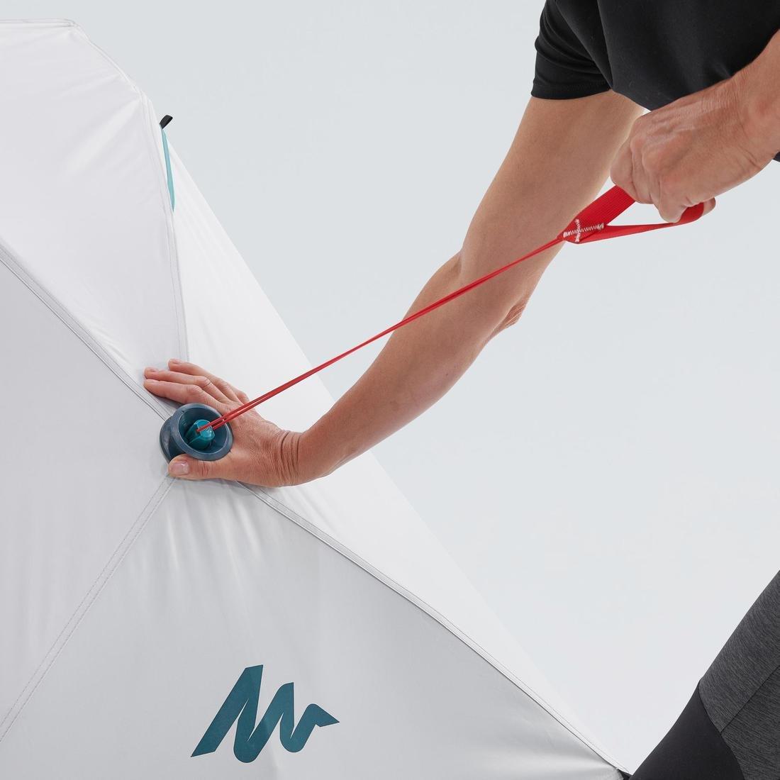 Camping Tent 2 Seconds Easy, Fresh and Black, 2 Person-White, No Color, large image number 6