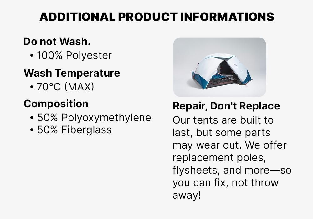 Camping Tent 2 Seconds Easy, Fresh and Black, 2 Person-White, No Color, medium