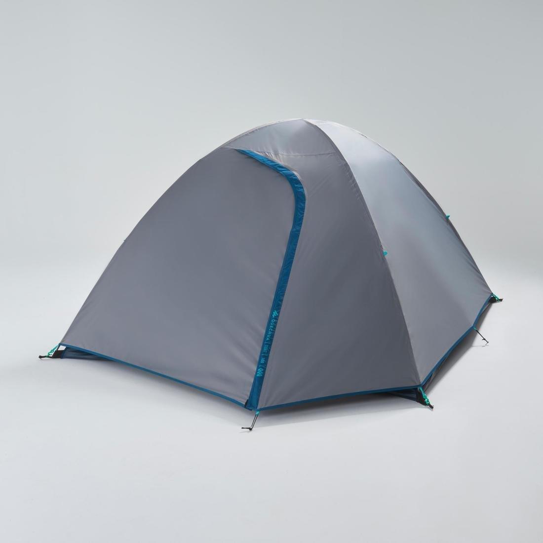 Camping Tent MH100, Grey, 3 Person, No Color, medium