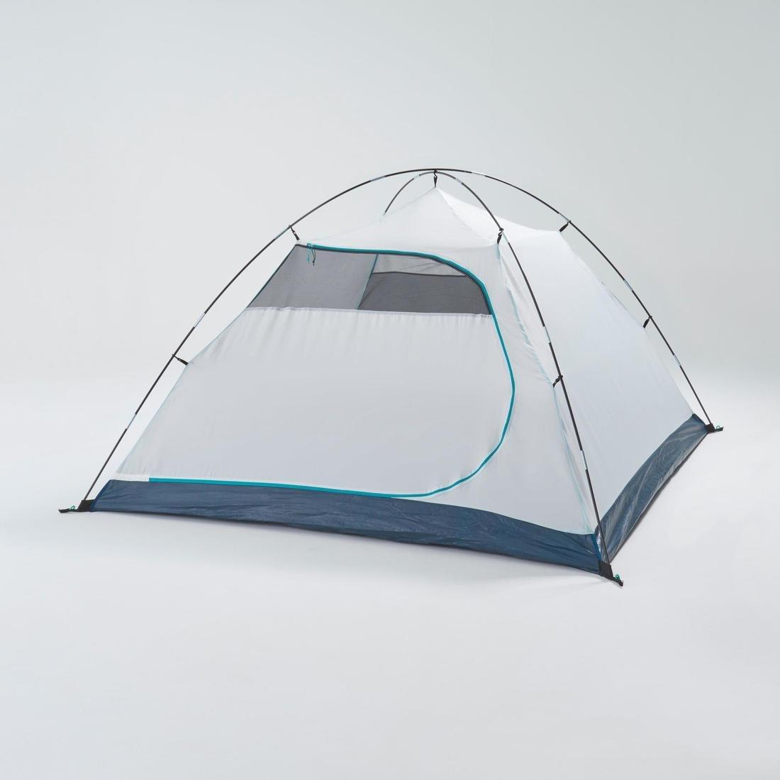 Camping Tent MH100, Grey, 3 Person, No Color, medium