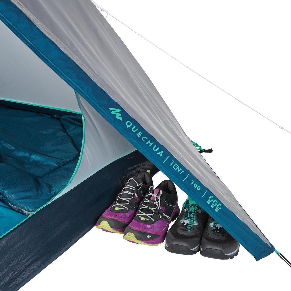 Camping Tent MH100, Grey, 3 Person, No Color, large image number 12