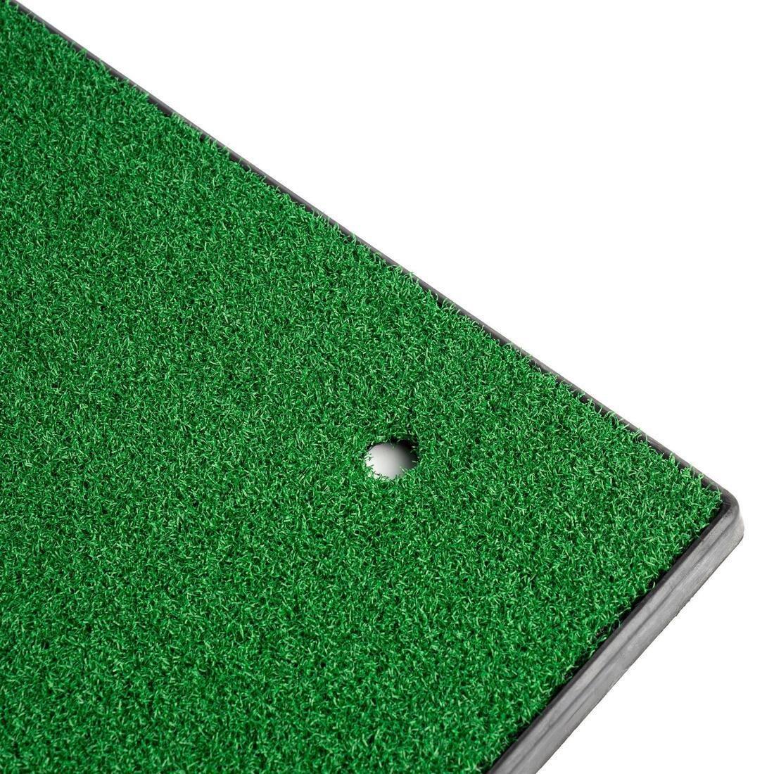 DEFAULT GOLF PRACTICE RANGE MAT 58cm x 38cm x 2cm, No Color, large image number 1