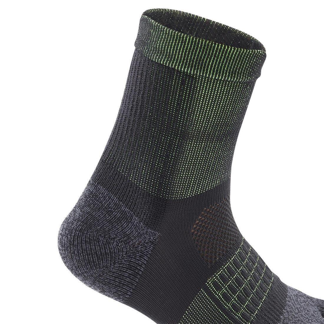 Running 5-Finger Socks, Black, No Color, large image number 6