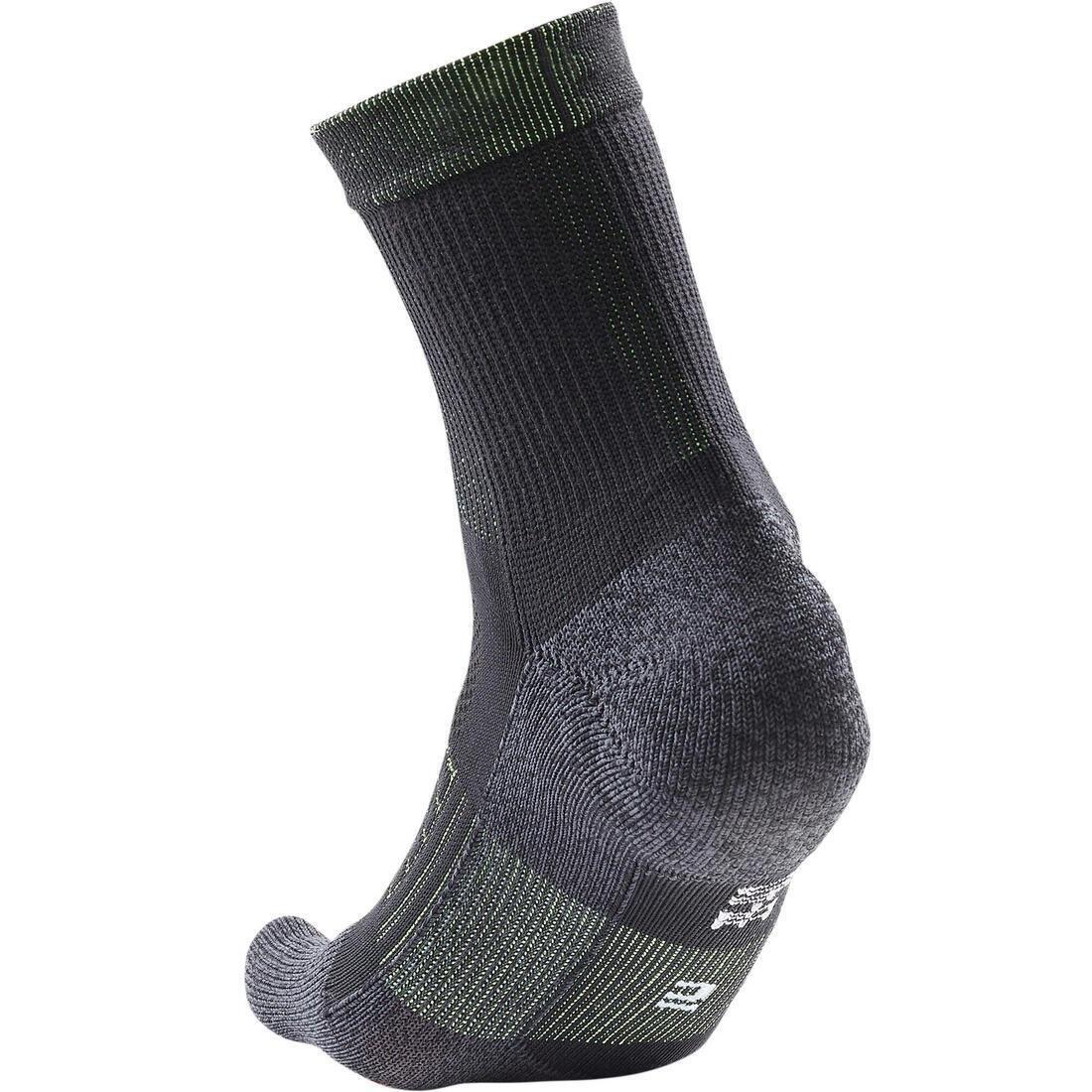 Running 5-Finger Socks, Black, No Color, large image number 14