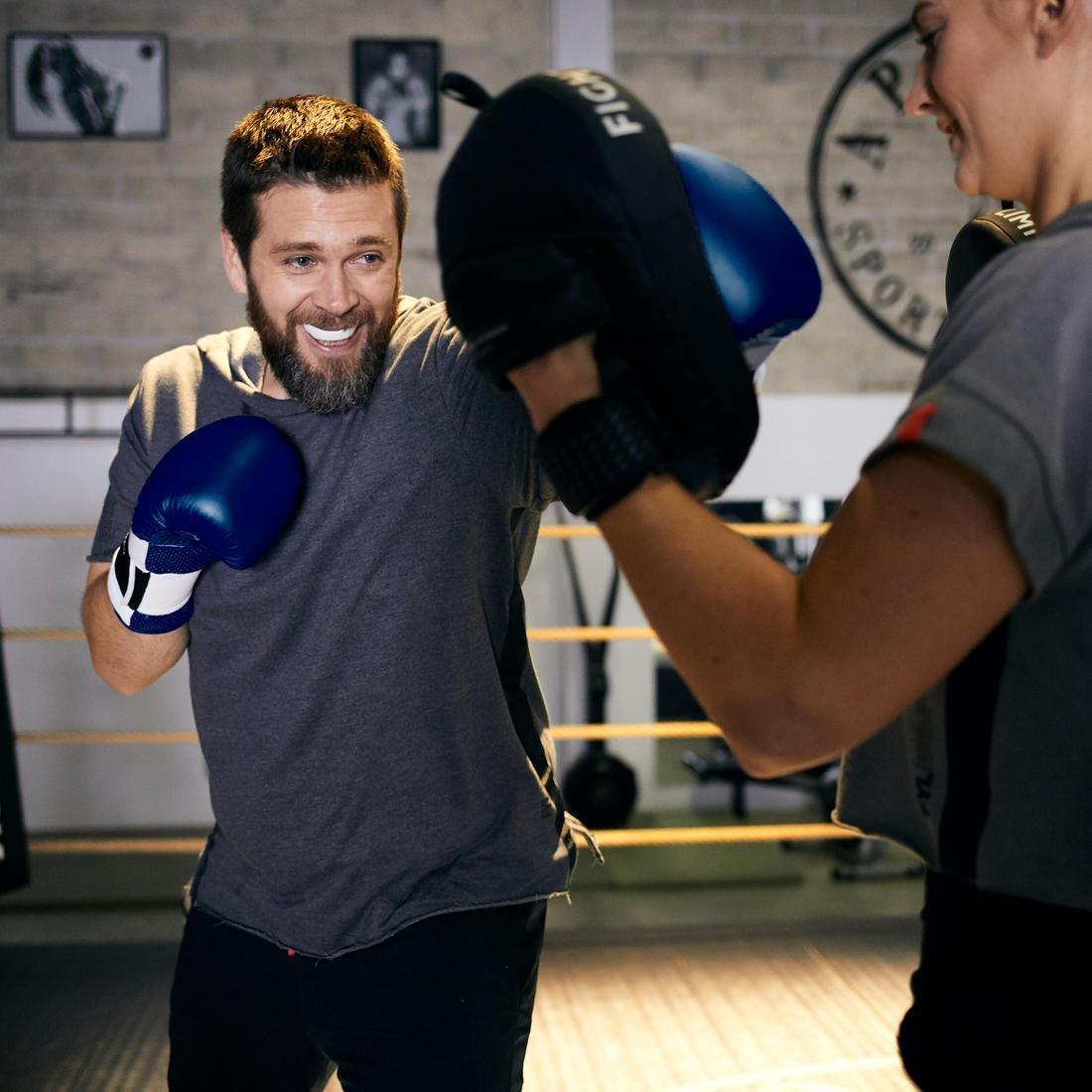 Boxing Training Gloves 120, Blue, No Color, large image number 5