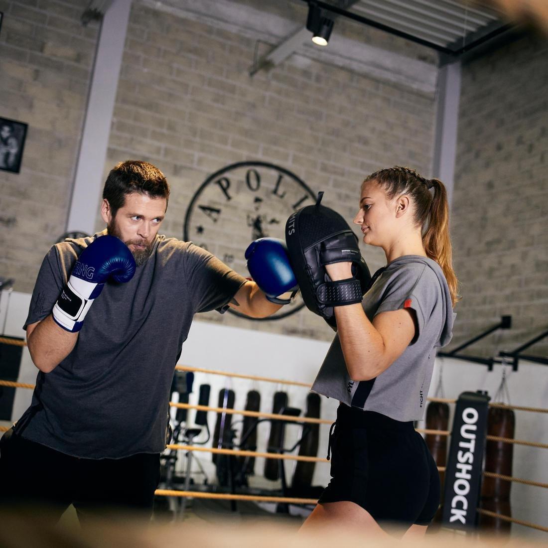 Boxing Training Gloves 120, Blue, No Color, large image number 8